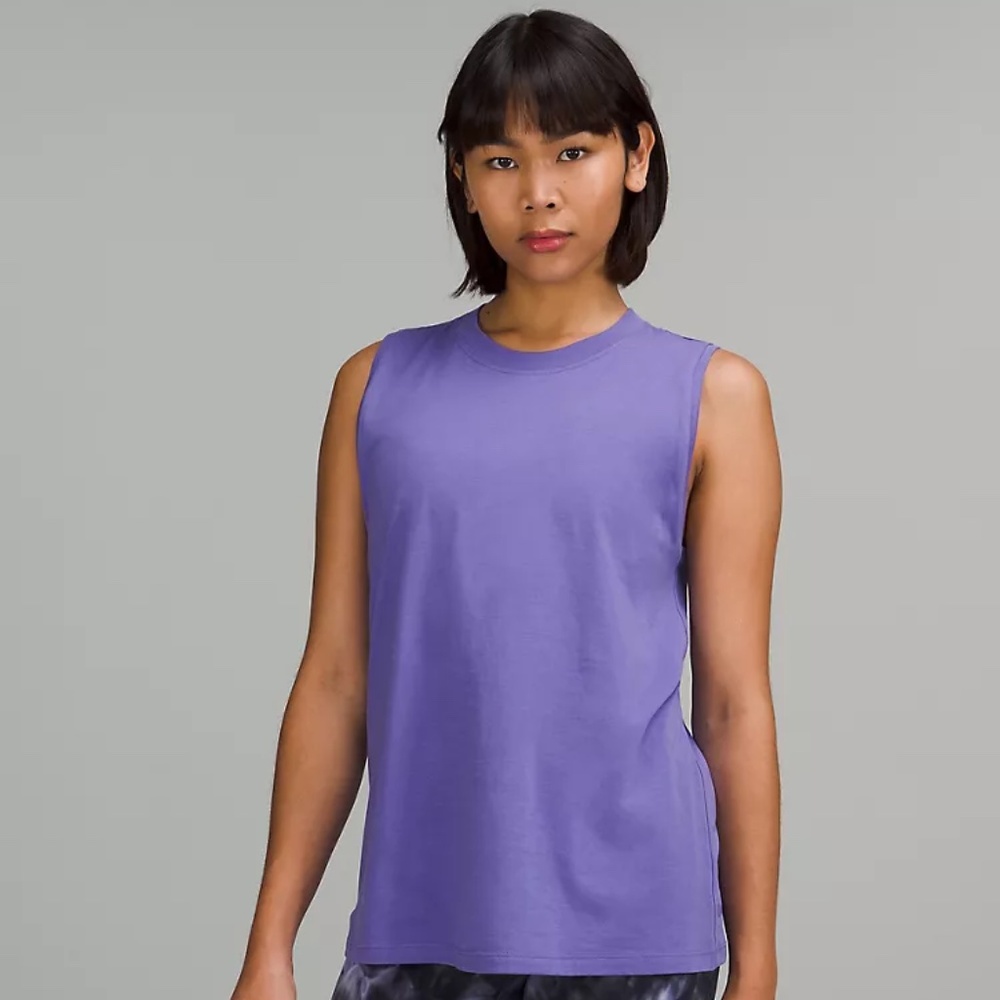 All Yours Tank Top *Online Only Colour Charged Indigo Size 2